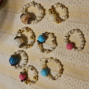 Mystery Handmade stretch ring.